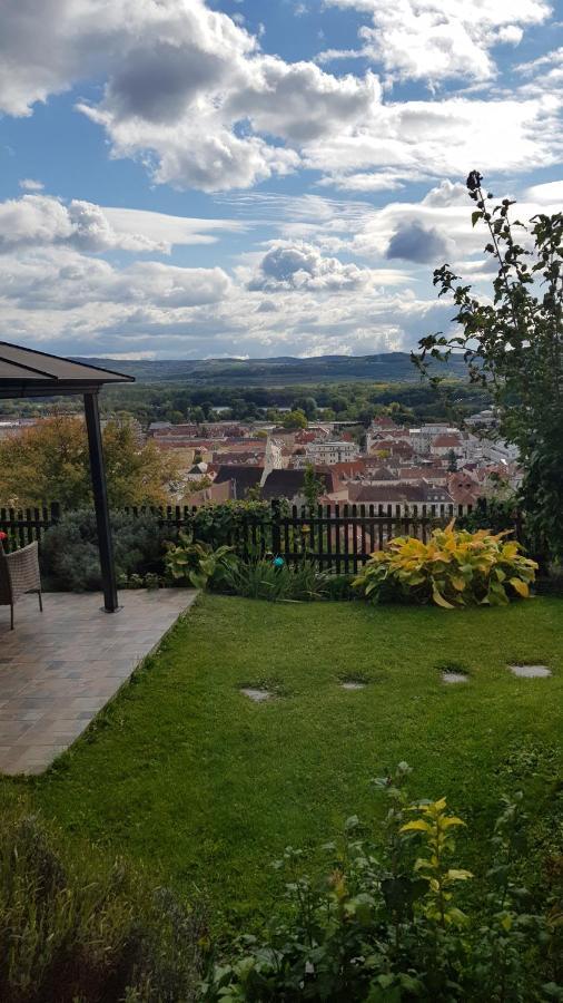 Blick Ueber Krems Mit Gartenpavillon Ngoại thất bức ảnh